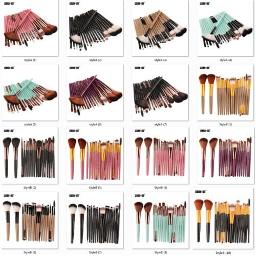 6/15/18Pcs Makeup Brushes Tool Set Cosmetic Powder Shadow Foundation Blush Blending Beauty Make Up Brush Maquiagem Makeup Gift