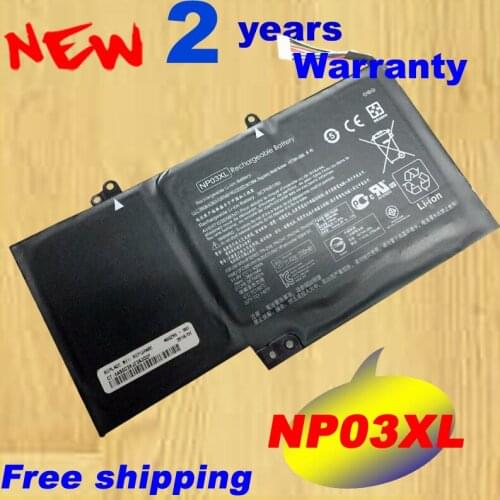 New Laptop Battery NP03XL for HP Pavilion X360 13-A010DX TPN-Q146 TPN-Q147 TPN-Q148 HSTNN-LB6L 760944-421 Batteria