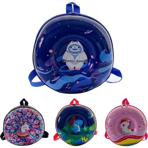 Toddler Backpack for Kids Doughnuts Shaped Backpack Large Capacity Waterproof Kindergarten Backpack Travel Bag for Boys Girls