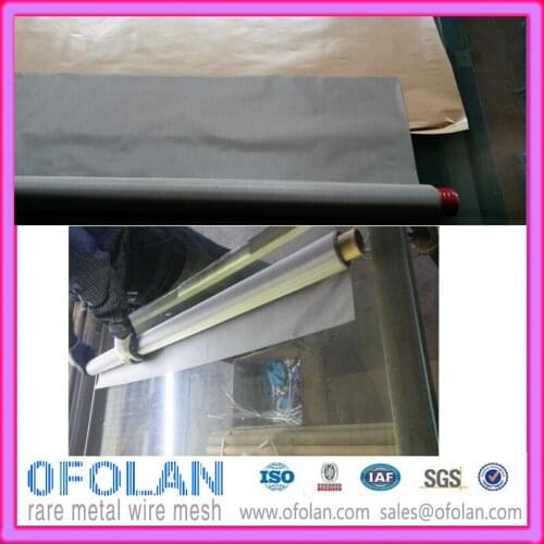 Twill Weave Nickel Wire Filter Mesh With 400 Mesh 500x1000mm