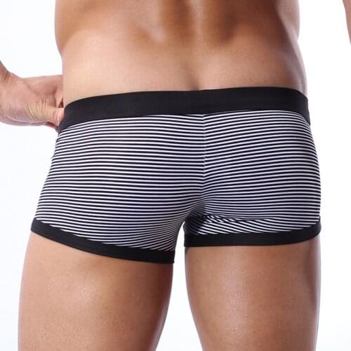 Men Underwear Boxers Cotton Mens Underpants Comfortable Underwear Male Panties Breathable U Pouch Men Shorts