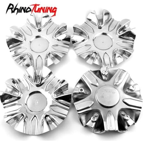 180mm 4pcs Tuning Auto Car Wheel Centre Caps Hub Chrome Center Cap Emblem C524601CAP For 2Crave Accessories