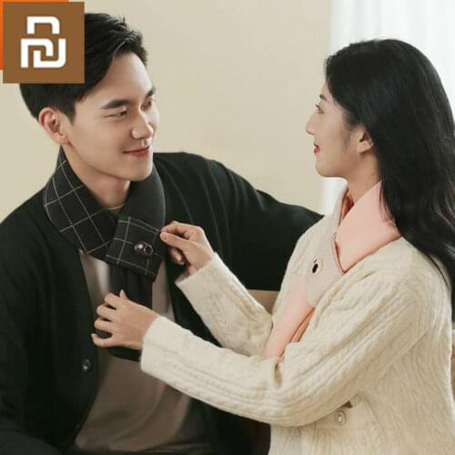 Xiaomi Youpin Usb Smart Heating Scarf Warm Scarf Outdoor Winter Gift Hot Compress Scarf Graphene Heating Sheet New