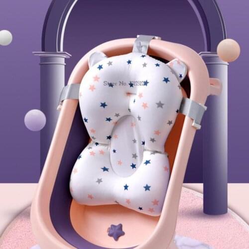 Baby Bathtub Bathtub Baby Foldable Toddler Sitting and Lying Large Bathtub Small Child