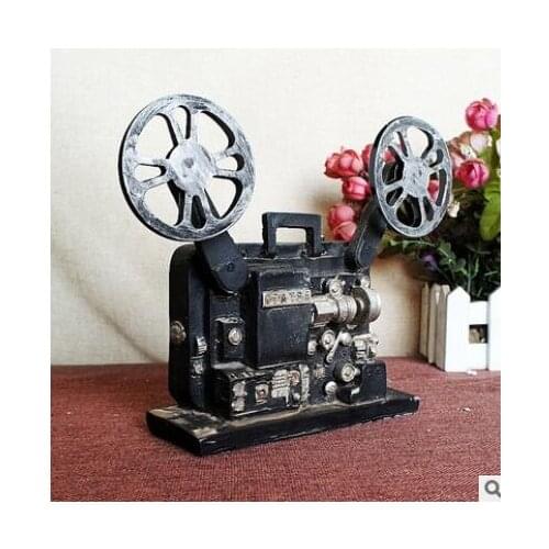 Restoring Vintage projector model for old style soft - fitting window photography props cafe room world famous