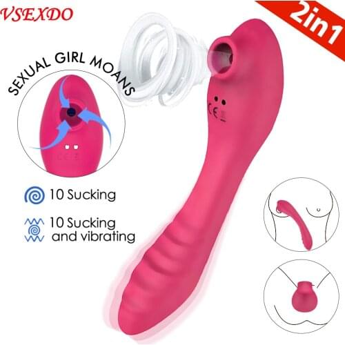 VSEXDO Sucking Vibrator G-spot Vaginal Clitoris Sucker Sex Toys for Woman Pussy Nipple Stimulator Vibrator Adults Couple Toys