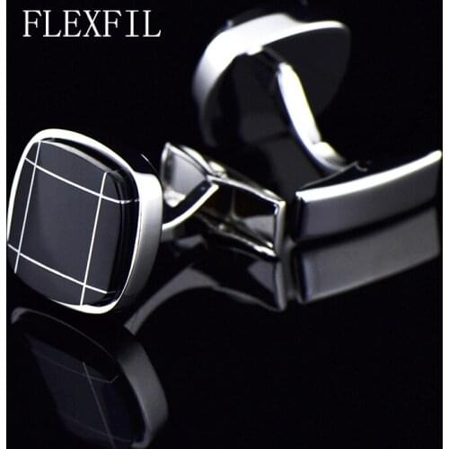 Jewelry fashion shirt cufflinks for mens gift Brand cuff links buttons black High Quality abotoaduras gemelos Free Shipping