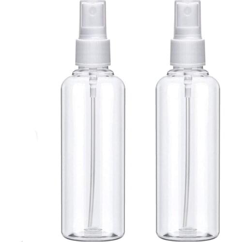 50pcs/lot 4oz 120ml 120cc Travel Size Spray Bottle, Refillable Mini Fine Mist Spray Bottles