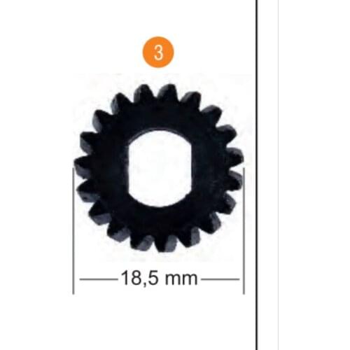 ALTECH For Mercedes Sunroof Motor Gear (18.5mm) EK-MR-0007(!)
