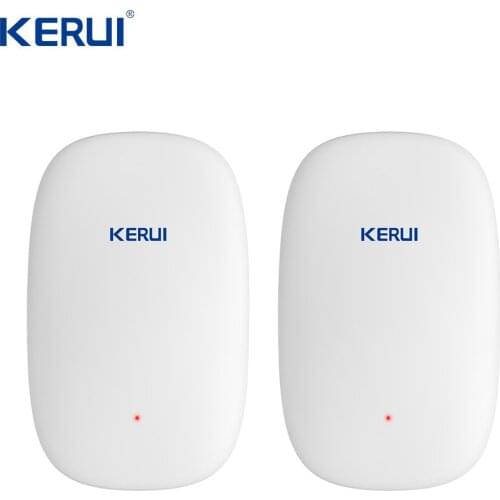 Newest KERUI Z31 Wireless Vibration Detector Shock Sensor For Home Alarm System built-in Antenna Smooth Appearance