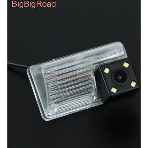 BigBigRoad For Toyota Corolla Sedan 2007 2008--2013 Wireless Camera Car Rear View Backup Reversing Camera RCA Connector