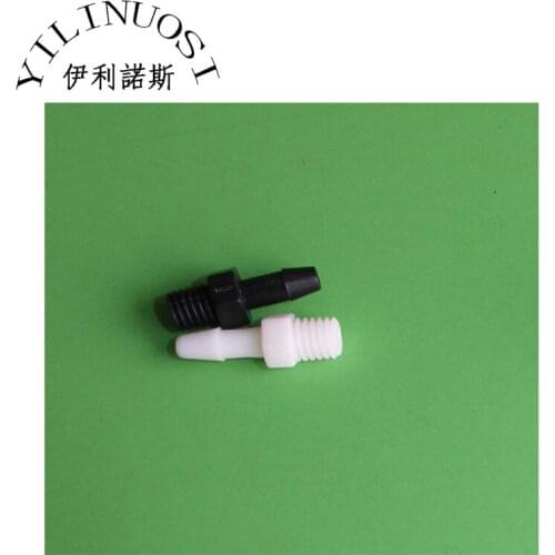 M5-Fai4 Right angle bend tube connectors white printer spare parts