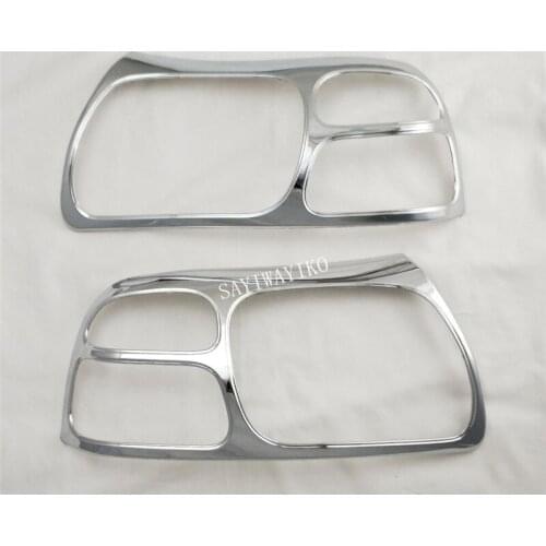 For Suzuki Vitara Grande Escudo 2.0 1998-2005 Head Light Lamp Cover Trim Frame Protector Sticker Car Styling Accessory 2PCS