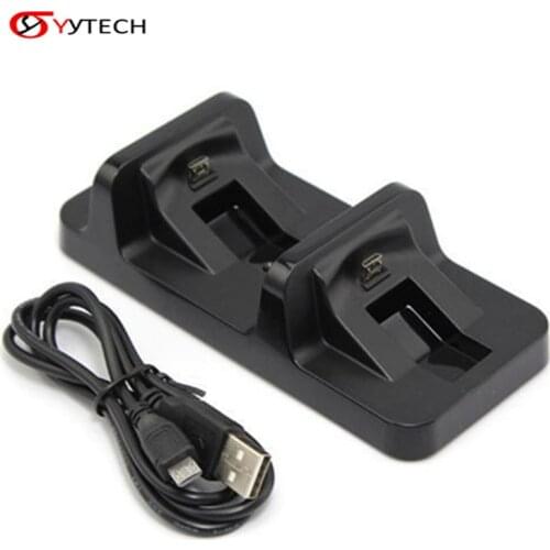 Dual USB Charging Charger Docking Station Stand for Playstation 4 PS4 Controller