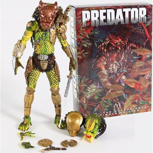 NECA Predator Elder The Golden Angel 7" Action Figure Collectible Model Toy