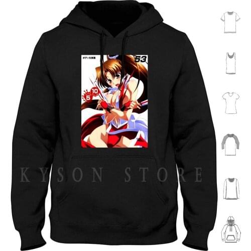 Mai Shiranui #9 Hoodie long sleeve Cotton Sexy Hentai Ecchi Echi Erotic Lewd Tits Titties Boob Boobs Oppai Anime