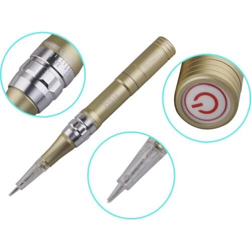 Import Motor Battery Recharge Permanent Makeup Machine Kit for 3D Eyebrow Lips Eyeliner Body Tattoo Art 40000R/min