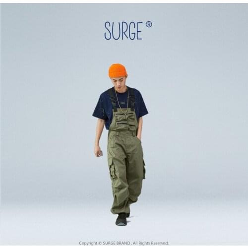 Surge Overall pants jumpsuit multiple pockets work clothes durable urban outdoor streetwear