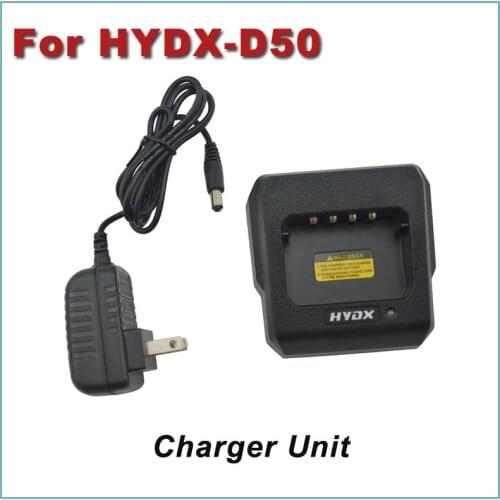 New Arrival Charger Unit Desktop Charger w/ Wall AC Adapter For HYDX Portable DMR Digital Two-way Radio HYDX-D50