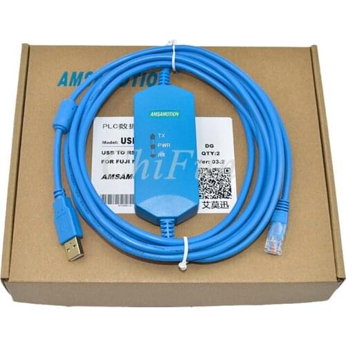 Applicable to NB/NJ/NS/NW0 series PLC programming cable USB-CNV3+ data download line