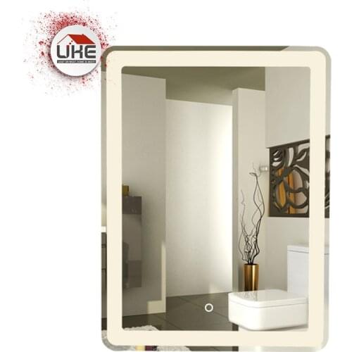 Rectangular Bathroom Mirror With LED light Defogging Custom Multi-Function Intelligent High Quality Refection Bathroom Mirror