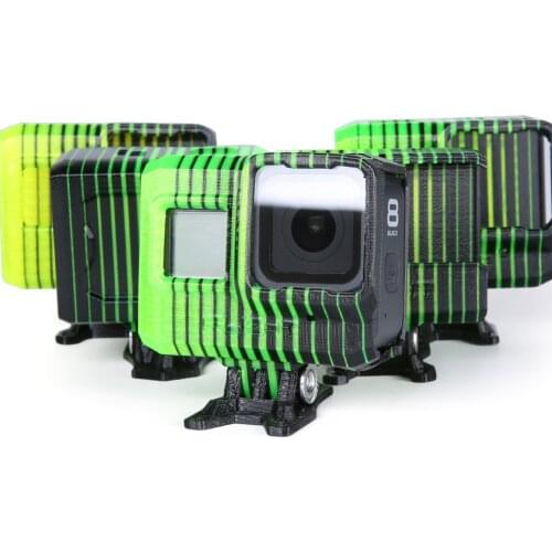 IFlight TPU Adjustable GoPro Mount (0-40 Degree) with ND8 Lens Filter for Gopro Hero 5/6/7 8 BumbleBee GreenHornet Nazgul5 XL5