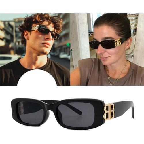 New luxury brand small frame men fashion sunglasses trend matchmaker woman personality quality sunglasses UV400 Oculos De Sol