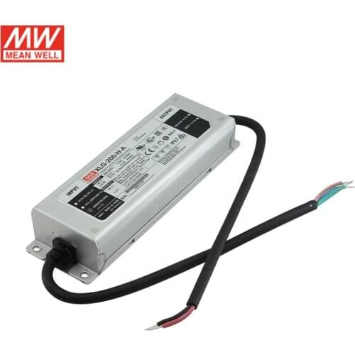 MEAN WELL XLG-200-H-A 200W 27-56V 3500mA Constant Power Mode LED Driver LED Power Supply Current Adjustable