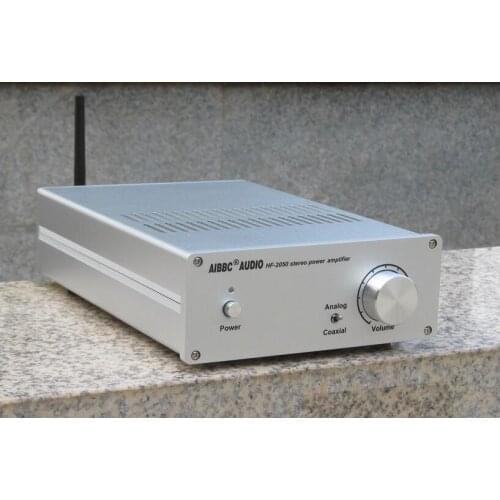 HF-2050 130W+130W Class AB MOSFET HiFi Amplifier Deluxe version Black or Silver