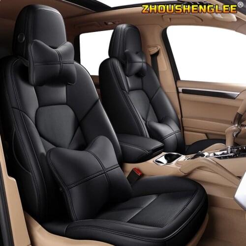 ZHOUSHENGLEE Make Custom Leather car seat cover For LIFAN 320 330 520 X60 720 620 630 530 820 X80 X50 330EV Automobiles Seat Co