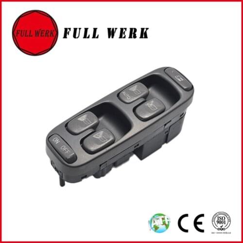 1pc 8638452 Car Window Lifter Switch Power Window Control Switch for 1998-2000 Volvo V70 S70 XC70