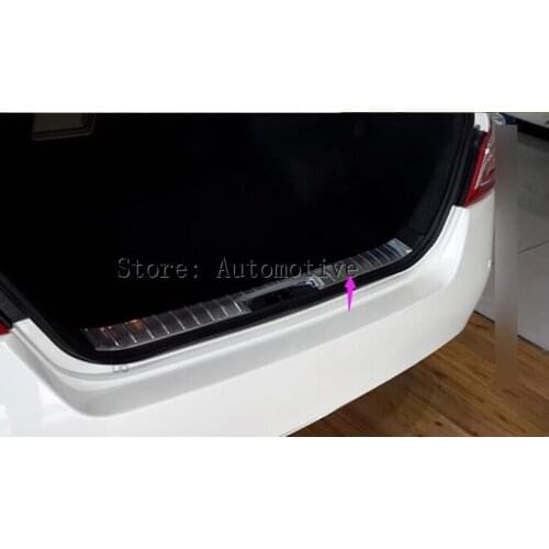 Inside Rear bumper protector plate Cover 1pcs Steel For Nissan TEANA / Altima 2013 2014 2015