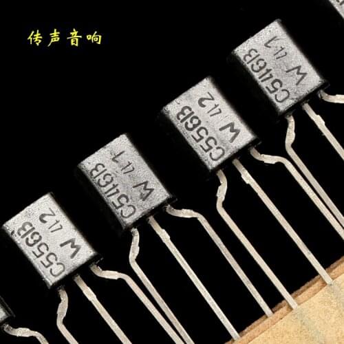 100% New and original100PCS new three-stage tube BC546B/BC556B silver surface