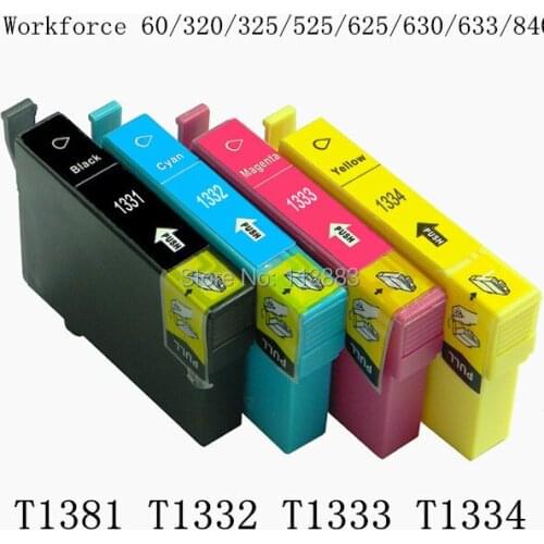 12 INK 138 compatible ink cartridge for EPSON Workforce 60/320/325/525/625/630/633/ TX235W/TX420W/TX430W / TX320F/TX325F/TX525FW
