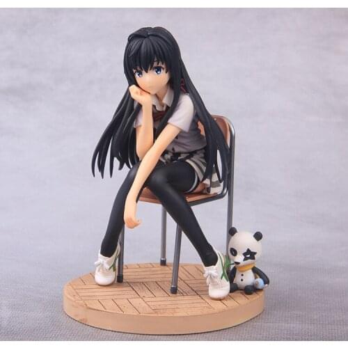 14.5 cm Yukinoshita Yukino Anime Action Figure Toys My Teen Romantic Comedy SNAFU PVC Toy New Collection Figures Toys