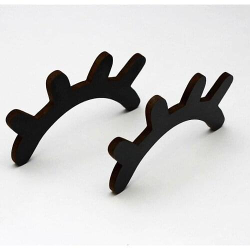 Baby Kids Room Wall Decoration Wooden Eyelash Sleep Symbol Eyelash Ceeskrpk 1899