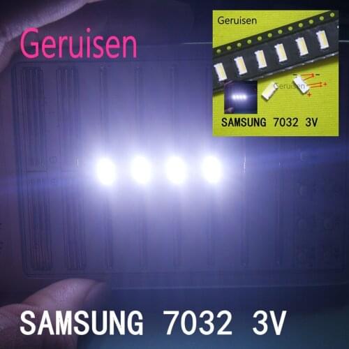 FOR SAMSUNG LED Backlight Edge LED Series TS732A 3V 7032 SPBWH1732S2LVD1BIB Cool white TV Application 1000PCS TV