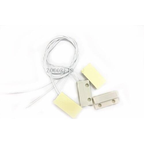 Free shipping 10pcs MC-38A normally open NO type Wired Door Window Sensor Magnetic Switch Home Alarm System for gsm pstn alarm