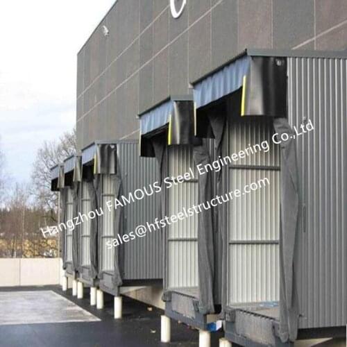 Mechanical Retractable Inflatable Industrial High Speed Door Seals Polyester Fabric Door Shelters For Lorry