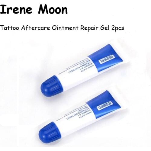2pcs Microblading Eyebrow Lip Tattoo Aftercare Ointment Repair Gel Body Art Ointment Cream Permanent Makeup Tattoo Supplies