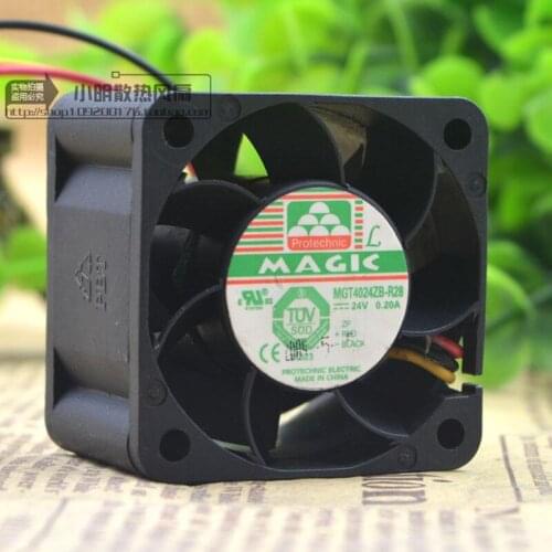 New MGT4024ZB-R28 4cm 4028 24V 0.20A variable frequency cooling fan