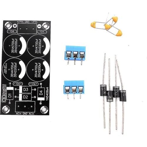 Single power supply board rectifier filter board power supply board TDA7294 TDA7293 government voltage dual power supply