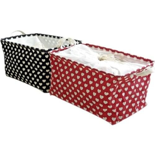 Zakka Drawstring Folding Storage Baskets Laundry Basket Linen Waterproof Dirty Clothes Barrel Laundry Hamper Storage Box