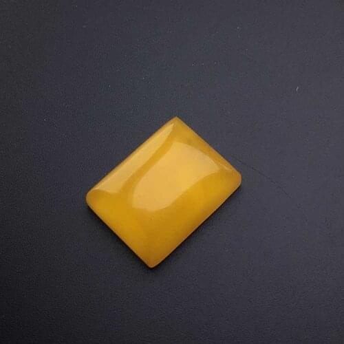 VANTJ Natural Amber Loose Gemstone Jewelry Diy Women Lady Party Gift With Box