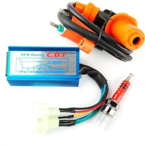 High Performance Racing Ignition Coil&Spark Plug&AC CDI For GY6 50cc 125cc 150cc