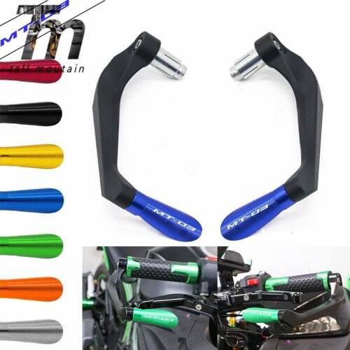 Motorcycle Parts Universal Handlebar Grips Handle Bar Brake Clutch Levers Guard Protector For YAMAHA MT-03 MT03 MT 03 7/8"22mm