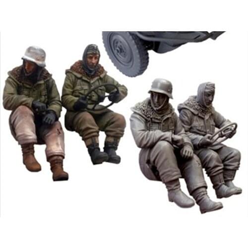 1/35 Resin Figure Model Kit Unassambled Unpainted E37