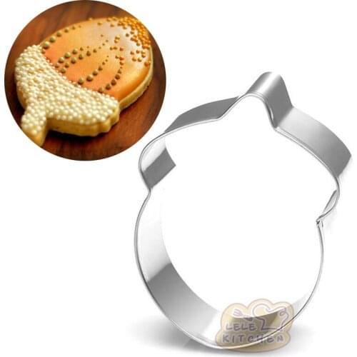 1pcs patisserie Nut Fruit Sugarcraft Fondant Cake Decor Tools Pastry Shop Metal Stainless Steel Cookie Cutter Biscuit Mould DIY