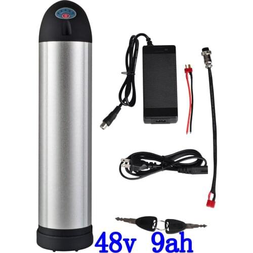 48V Lithium Battery 48V 8AH 9AH 10AH 11AH 12AH 13AH Electric Bicycle Battery 48V 500W 750W 1000W Ebike Battery Motor Free Duty