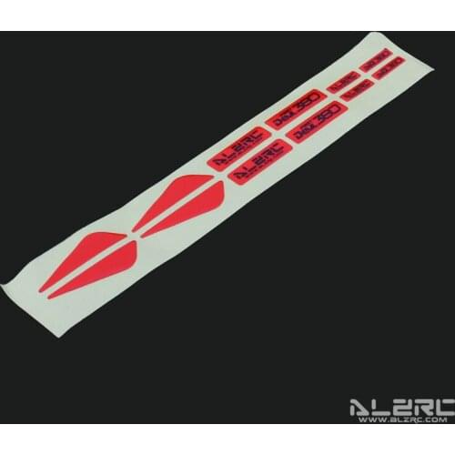 ALZRC Landing Skid Sticker For Devil 380 FAST 3D Fancy RC Helicopter Aircraft TH18703-SMT6